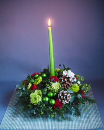 Holiday Charm  Centerpiece