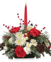 Holiday Charmer Vase arrangement 