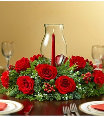 Holiday Cheer - Red Centerpiece