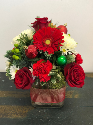 Holiday Cheer Vase Arrangement in Bluffton, SC | BERKELEY FLOWERS & GIFTS Holiday Cheer Vase Arrangement in Bluffton, SC | BERKELEY FLOWERS & GIFTS