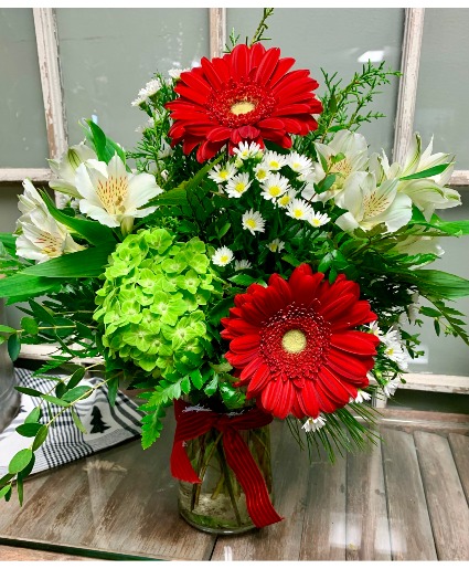 Holiday Cheer Vase Arrangement