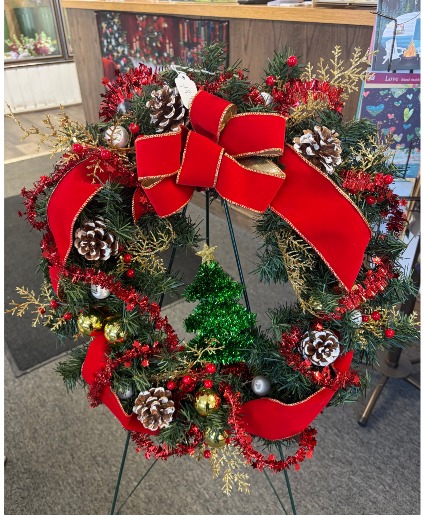 Holiday Cheer Wreath