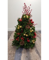 Holiday Christmas Boxwood 