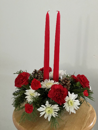 Holiday Classic Low centerpiece