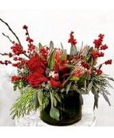 Holiday Delight Vase Arrangement