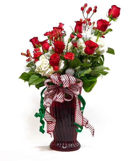 Holiday Delight Vase Arrangement