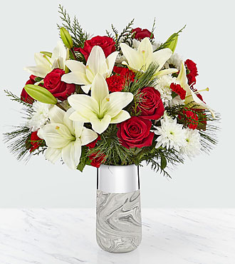 Holiday Elegance Bouquet holiday