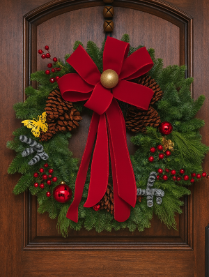 Holiday Festivity Wreath 