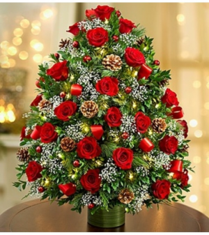 Holiday Flower Tree® Luxury Arrangement