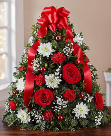 Holiday Flower Tree by 1800Flowers 