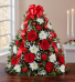 HOLIDAY FLOWER TREE CENTERPIECE