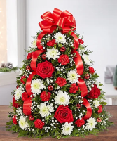 Holiday Flower Tree Christmas