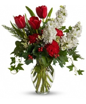 Holiday Gathering  Vase Arrangement