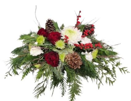 Holiday Gathering Container Arrangement