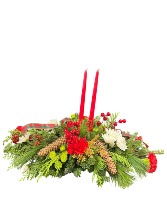 Holiday Glow Christmas Arrangement