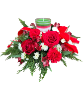 Holiday Glow Christmas Centerpiece