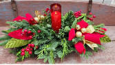 Holiday Glow Christmas Centerpiece