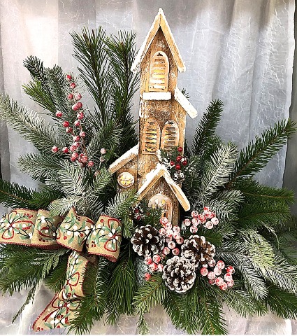 Holiday Glow Floral Design