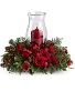 Roses and Berries Centerpiece