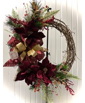 Holiday Grapevine Wreath 