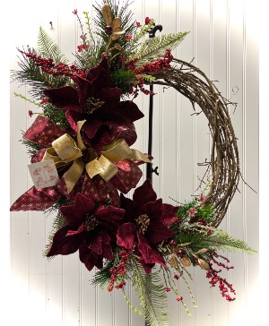 Holiday Grapevine Wreath 