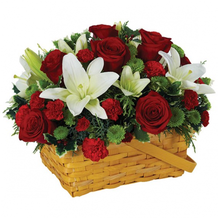 Holiday Greetings Basket