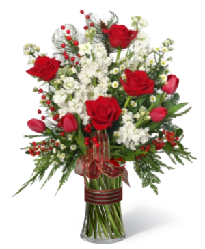 Holiday Happiness Christmas Arrangement