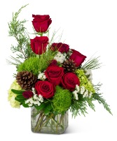 HOLIDAY HAPPY Vase Arrangement