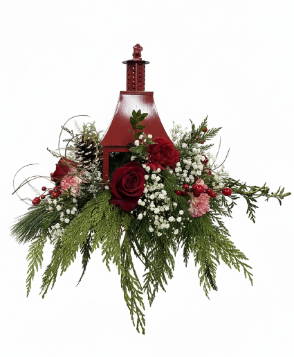 Holiday Hearth Lantern 