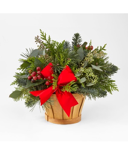 Holiday Homecomings Basket ARRANGEMENT