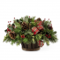 Holiday Homecomings Basket Christmas Arrangement