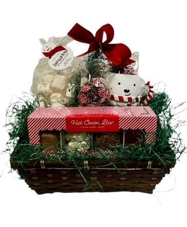 Holiday Hot Cocoa Delight  Gift Basket in Severna Park, MD | SEVERNA PARK FLORIST INC  SEVERNA FLOWERS & GIFTS
