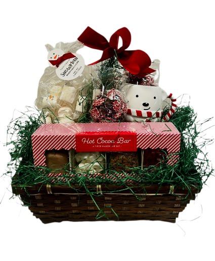Holiday Hot Cocoa Delight  Gift Basket