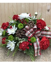 HOLIDAY JOY CENTERPIECE  WOODBURY'S ORIGINAL