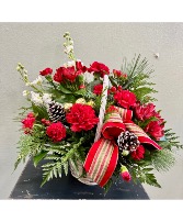 Holiday Joy Fresh arrangement