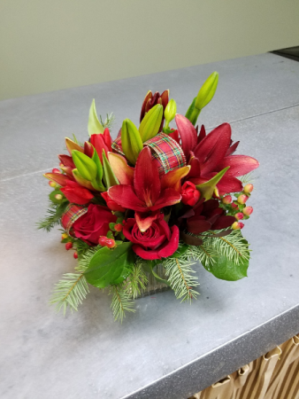 Holiday Joy Vase Arrangement