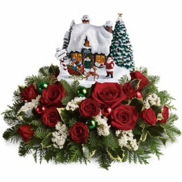 Holiday Lights Arrangement in Croton On Hudson, NY | Cooke's Little Shoppe Of Flowers Holiday Lights Arrangement in Croton On Hudson, NY | Cooke's Little Shoppe Of Flowers