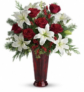  Holiday Magic Winter Bouquet