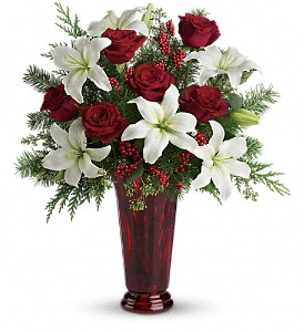 Holiday Magic Winter Bouquet in Whitesboro, NY | KOWALSKI FLOWERS INC.