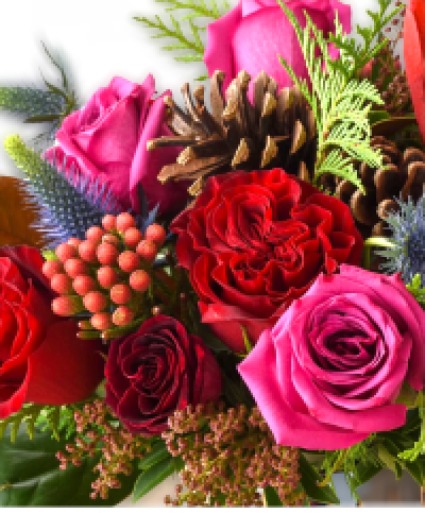 Holiday Mix Designer’s Choice Vase Arrangement