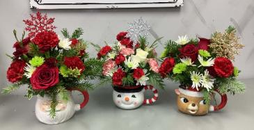 Holiday Mug Collection  in Worthington, OH | UP-TOWNE FLOWERS & GIFT SHOPPE