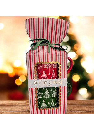 Holiday Mug Gift Set (Set of 2 – 16 oz) Gift Item