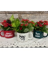Holiday Mug Planter 
