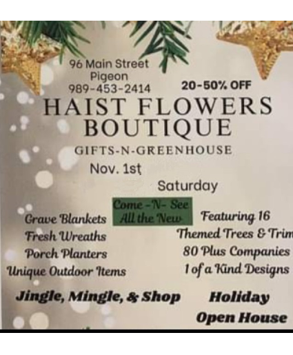 Holiday Open House Christmas