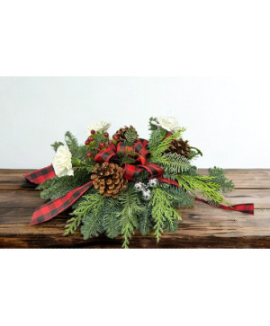 Holiday Pine Centerpiece Holiday