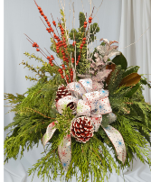 Holiday Porch Pot Fresh