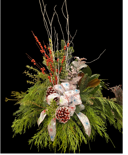 Holiday Porch Pot Fresh