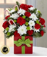 Holiday Present Vase by ftd 
