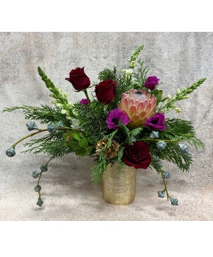 Holiday Radiance Vase Arrangement