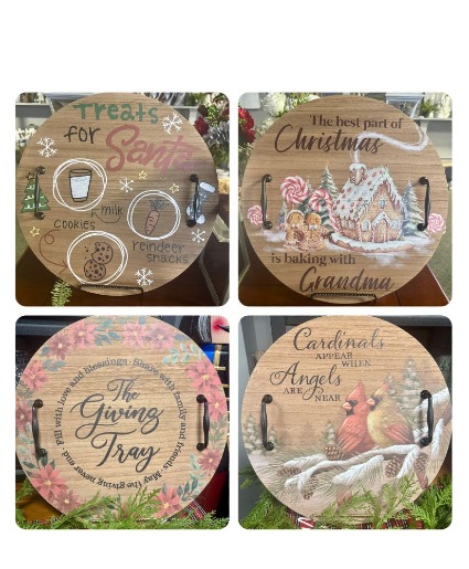 Holiday Serving Trays Giftts